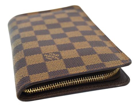 porte monnaie rond louis vuitton|authentic louis vuitton damier wallet.